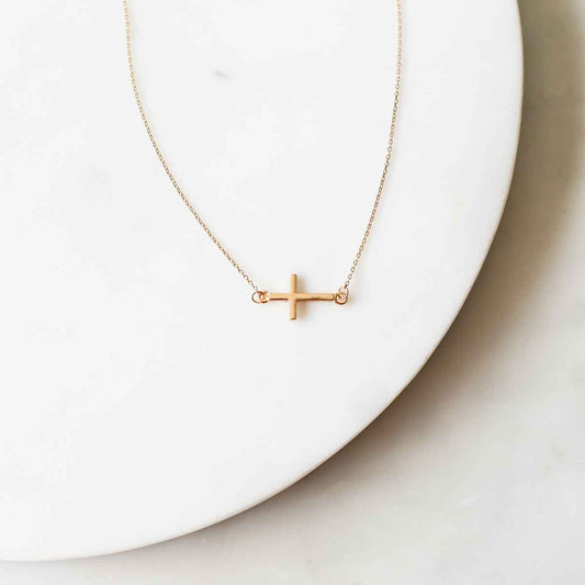 Blessing Cross Necklace