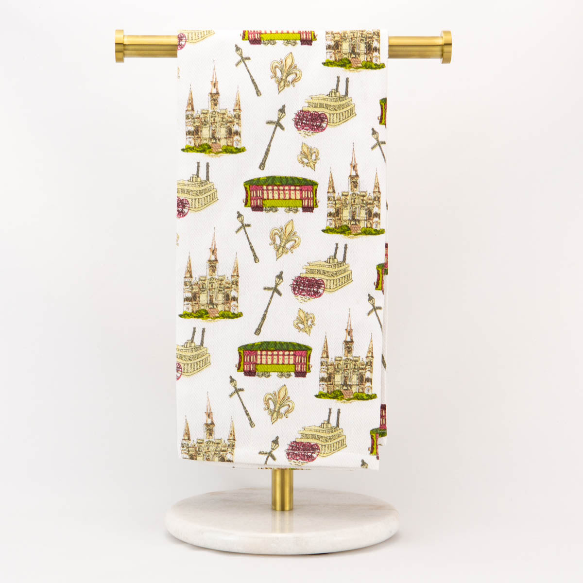 New Orleans Love Hand Towel