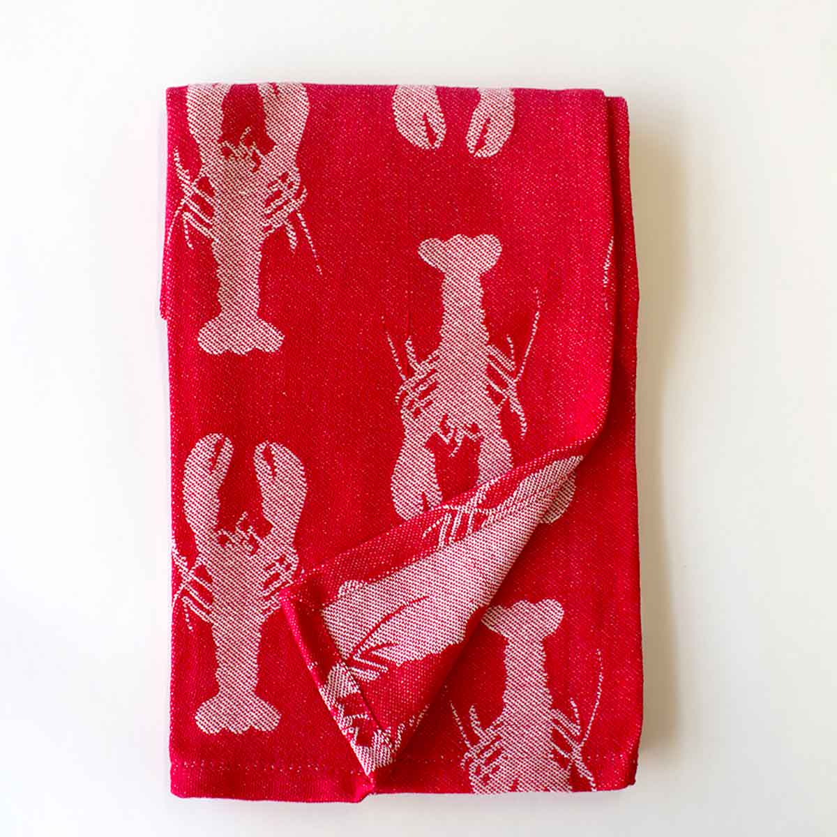 Crawfish Jacquard Hand Towel