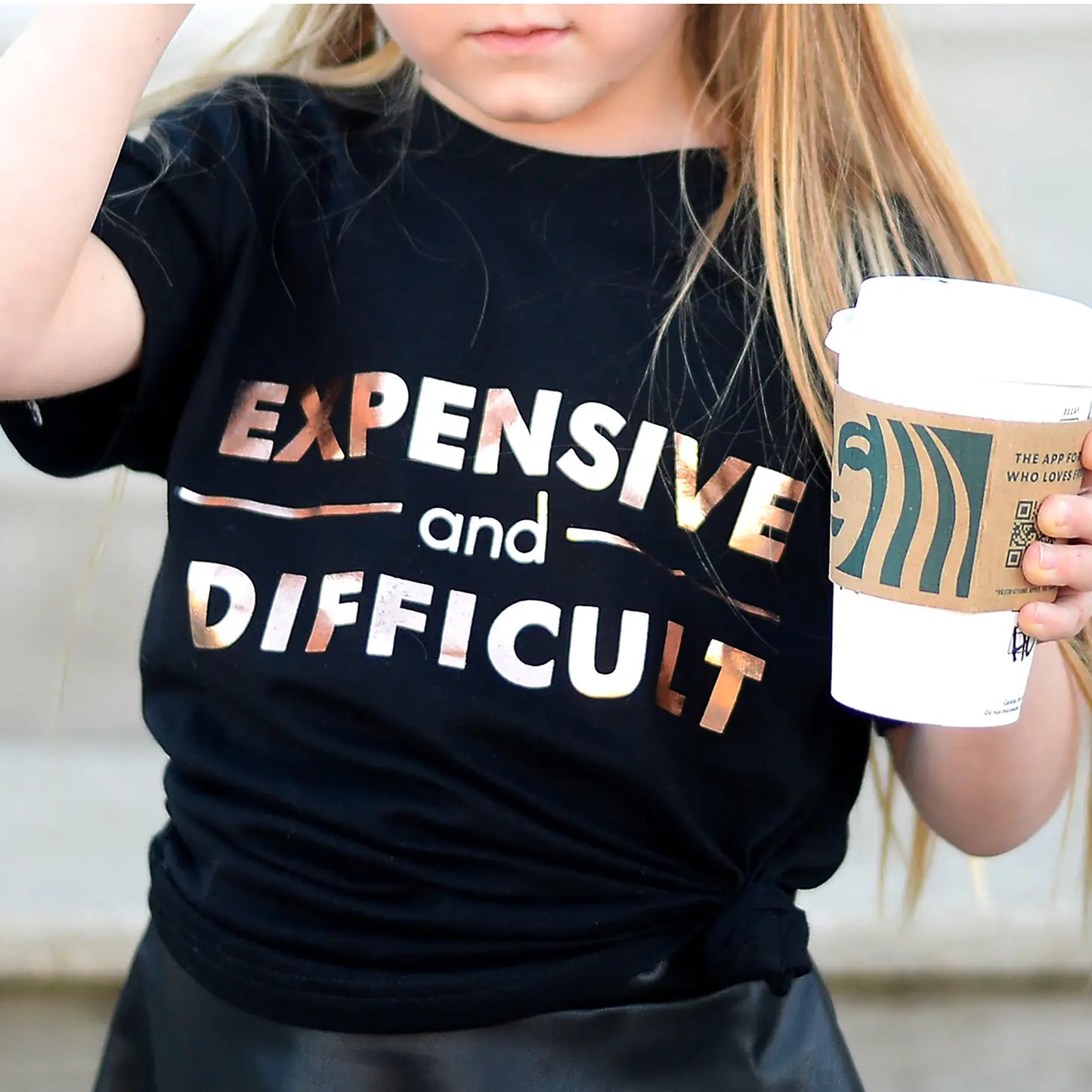 Expensive and Difficult Kid's Tee Shirt